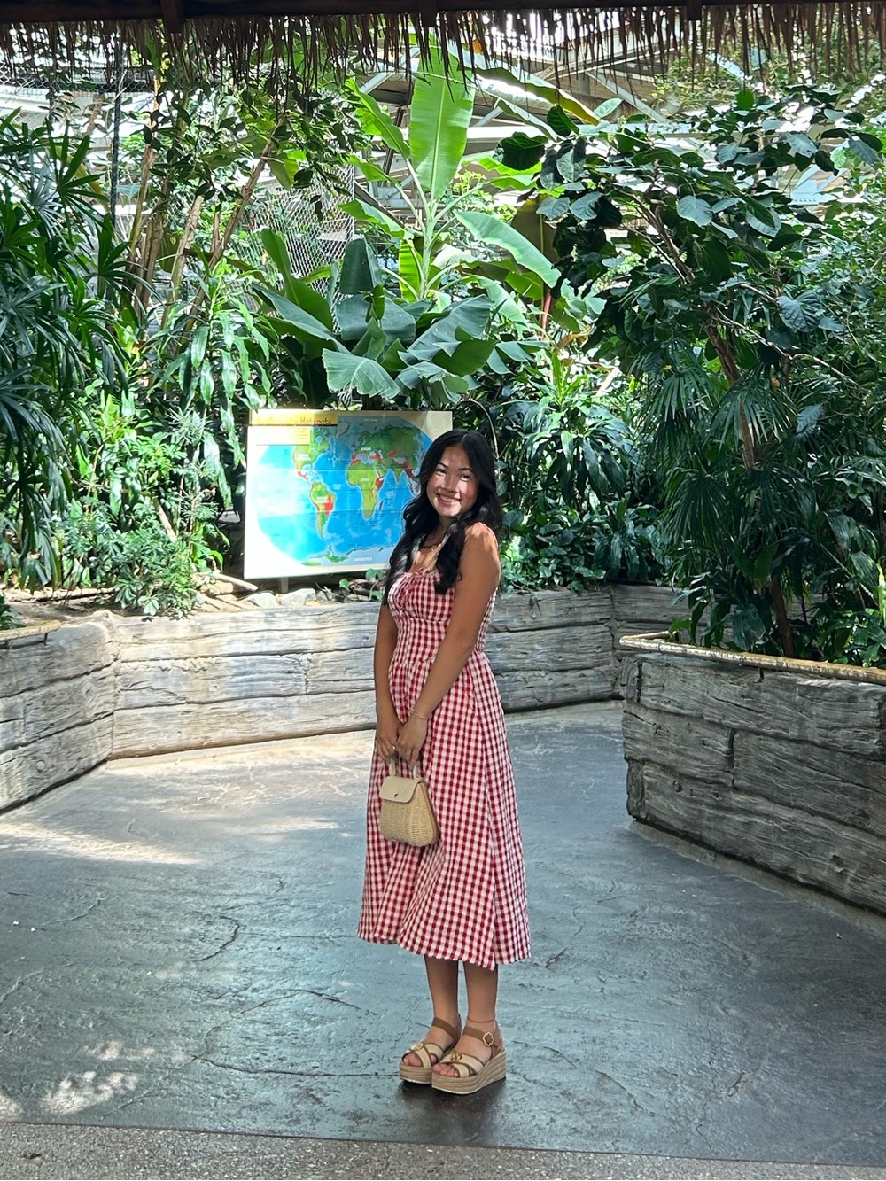 Gingham Milkmaid Dress